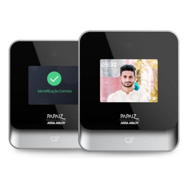 Imagem de Controle de Acesso com Reconhecimento Facial com Leitor de Cartão e Tag