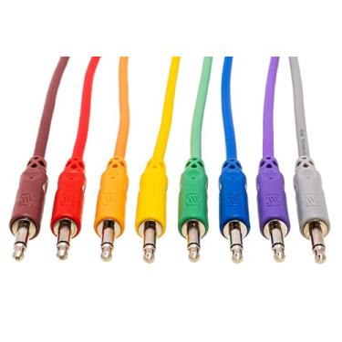 Imagem de Hosa CMM-815 3,5 mm TS para cabos de patch desbalanceados TS de 3,5 mm, 15 cm