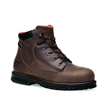 Imagem de Bota de trabalho masculina Timberland Pro Magnus 15 cm, Marrom, 7 Wide
