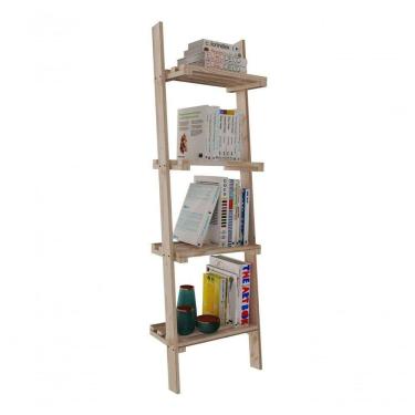 Imagem de Expositor De Cozinha Piramide Escada Madeira Pinus Moderna