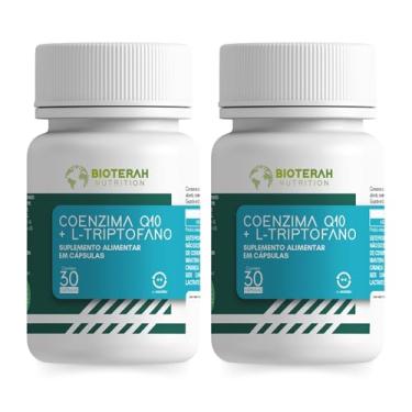 Imagem de Coenzima Q10 + L-Triptofano 60 Cápsulas BIOTERAH + Pureza Qualidade Suplemento Alimentar