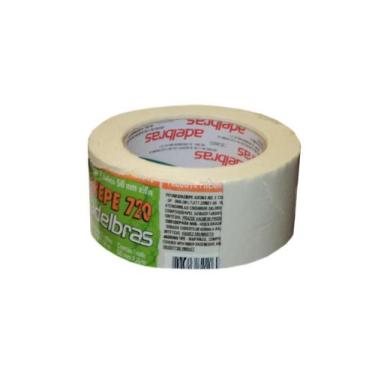 Imagem de Fita Crepe Adelbras 720 48mm X 50mts Branca C/ 2 unidades