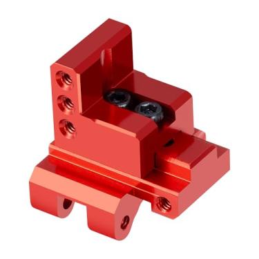 Imagem de MOHERO Adjustable RC Rear Axle Truss Upper Links Mount for Axial SCX24 Deadbolt C10 Gladiator Bronco 1/24 RC Crawler Car Upgrade Part (Red)