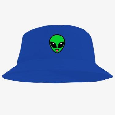 Imagem de Chapéu Bucket Hat Estampado ET Verde - MP Moda Masculina, Único, Azul 