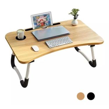 Imagem de Mesa Portátil Dobrável Para Cama Notebook, Café da Manhã - Estoquee