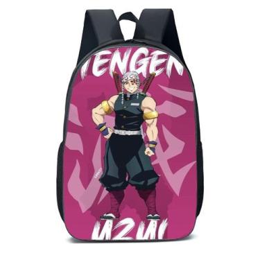 Imagem de Mochila Escolar Infanto Juvenil Anime Tengen Uzui Novidades 0480 - Gee