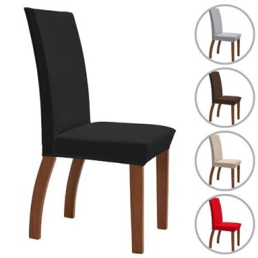 Imagem de Kit Capa Para Cadeiras Jantar Com Elástico 4 Lugares Malha Gel  - Anta