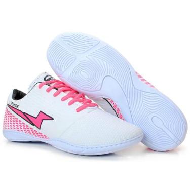 Imagem de Chuteira futebol de salão quadra futsal masculino feminino sola costur