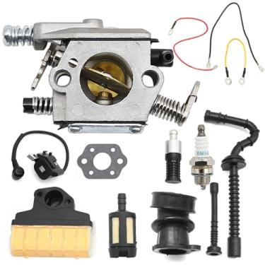 Imagem de laffoonparts Substituição de carburador para substituição de carburador Stihl 021 023 025 MS210 MS230 MS250 Motosserra de substituição para WT286, substitui 1123 160 1650 bobina de ignição de filtro