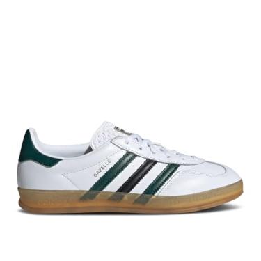 Imagem de adidas IE2957 Gazelle Indoor Cloud Branco/Verde Colegiado/Preto Core 34, IE2957, Branco nuvem, verde universitário, preto, 34