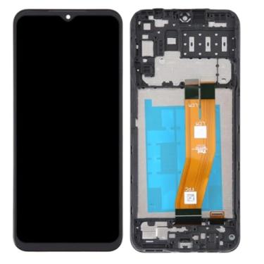 Imagem de ZTOOYO Substituição de tela para Samsung Galaxy A14 LTE 4G com moldura para Samsung A14 LTE Kit de substituição de tela A145u A145p LCD Touch Display digitalizador com peças de reparo 16.8 cm Preto