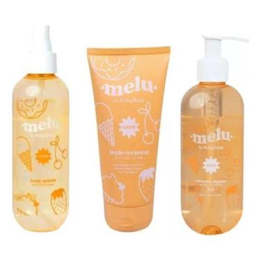 Imagem de Kit Banho Melu Sabonete Liquido Body Splash Hidratante Corporal - Melu