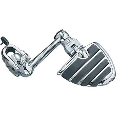 Imagem de Kuryakyn Controle de pé de motocicleta 4052: Ergo com asas ISO para motocicletas Honda Gold Wing GL1500 e Valkyrie 1997-2004, cromadas, 1 par