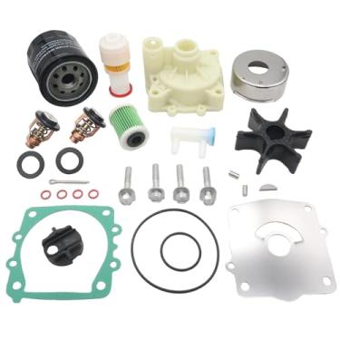 Imagem de SOXAMarine 61AW0078 Kit de serviço de manutenção externa de 100 horas para motores marítimos Yamaha F200A F225A 61A-W0078-A2-00 18-3396-1