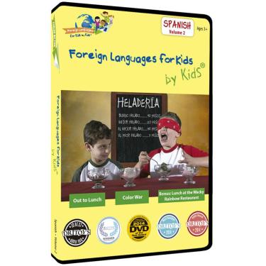 Imagem de Foreign Languages for Kids by Kids®: SPANISH, Vol. 2. Named DVD of the Year for Foreign Language Education