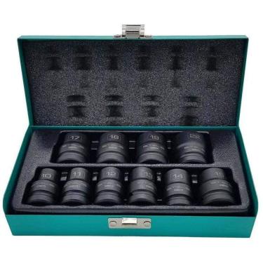 Imagem de Chave Soquete 1/2 - 10-22 Mm Jg Impacto 10 Pç Stels