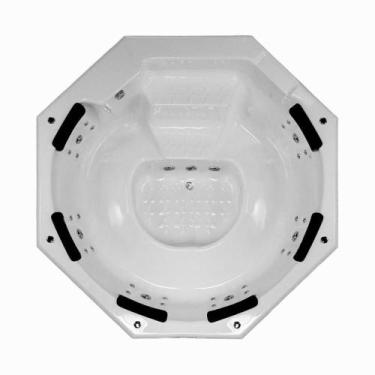 Imagem de  Spa Redondo Trindade COMPLETO com hidro - Brasil Banheiras, 2,00X2,00