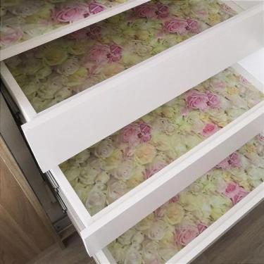 Imagem de Papel de Gaveta Perfumado - Rosas - Croma Microencapsulados