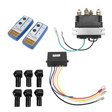Imagem de Relé de Guincho Elétrico, ATV UTV 12V 250A Substituível Capaz para Guinchos DC 2000-5000lb, Controle Remoto da Bateria Seca, 100.000s de Vida Mecânica, relé Solenóide