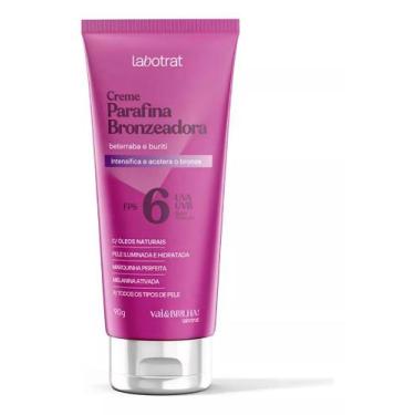Imagem de Creme Parafina Bronzeadora FPS 6 Beterraba 90g - Labotrat