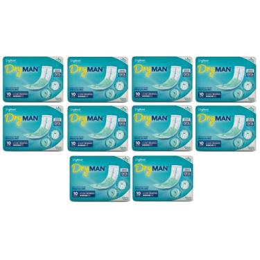 Imagem de Kit Absorvente Adulto Masculino Dry Man (10 Pacotes C/10 Un)