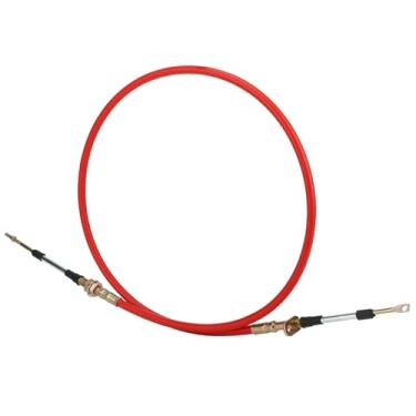 Imagem de 80833 Cabo de câmbio de transmissão automática de 1,5 m extremidade de ilhó para substituição da alavanca de câmbio de transmissão B&M # BMM-80833, 80605 80833 AF72-1002