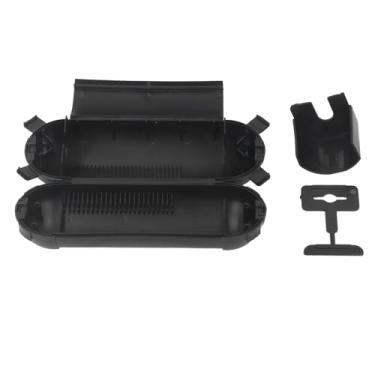 Imagem de Caixa de Conexão Elétrica, Ampla Gama de Usos, Extensão Extensão Externa Pesada, Cobertura Segurança do Cordão ABS Boa Compatibilidade Com Luz café Durável (Preto)