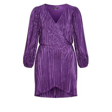 Imagem de City Chic Vestido feminino - Kira, Roxo real, 46