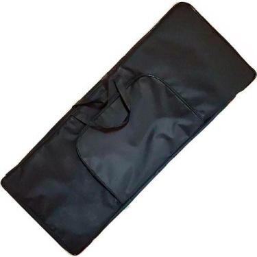 Imagem de Capa De Teclado 5/8 Acolchoada Ultra Resistente   Carbon - JPG