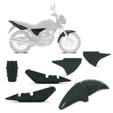 Imagem de Kit Carenagem 3 Peças Pro Tork Moto Honda Titan 150 2004 a 2008 Substi