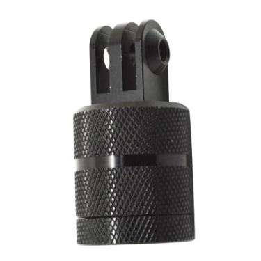 Imagem de Câmera esportiva 360° conector de tripé giratório adaptador de montagem base de 1/10.2 cm adequado para GoPro