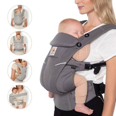 Imagem de Canguru P/Bebê 4 Posições Ergonômico Deluxe Mesh Ergobaby