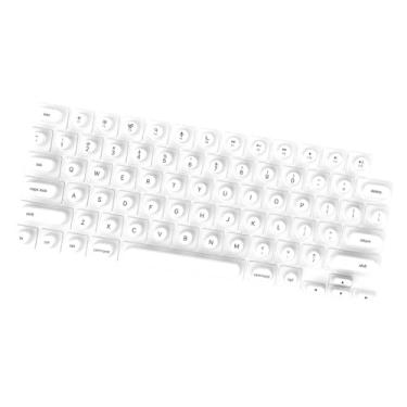 Imagem de Generic Tampa de teclado de unhas longas pele de teclado, acessórios confortáveis ​​de silicone para notebook robusto filme de teclado para jogos, Branco