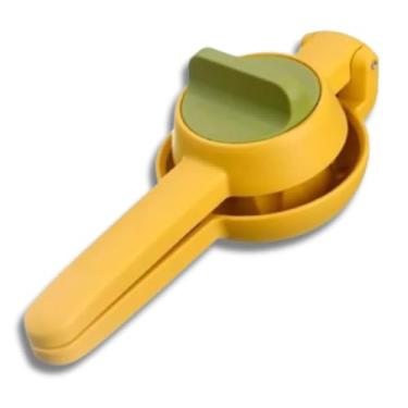 Imagem de Espremedor de Limão e Laranja Manual Dupla Ação, (AMARELO)