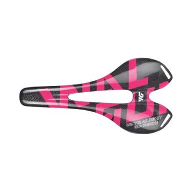 Imagem de Selim De Bicicleta Unissex Totalmente Em Carbono, Trilhos Ovais, Assen