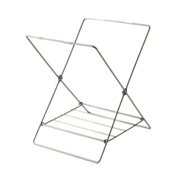 Imagem de Generic Suporte para saco de lixo dobrável, versátil e portátil, suporte para saco de lixo para lavanderia, cozinha, churrasqueira, mesa