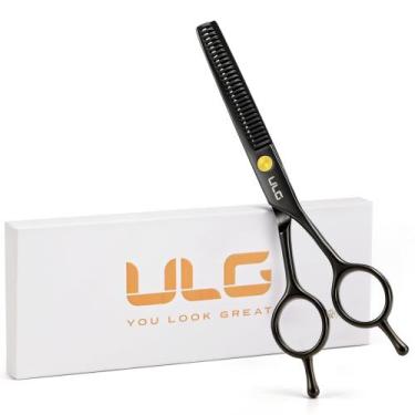 Imagem de Tesoura de desbaste ULG Professional Tesoura para cortar cabelo de 6,5