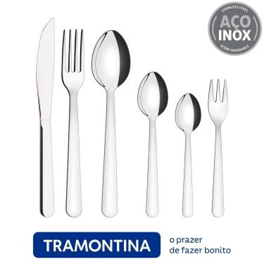 Imagem de Faqueiro Malibu com 36 Peças em Aço Inox - Tramontina