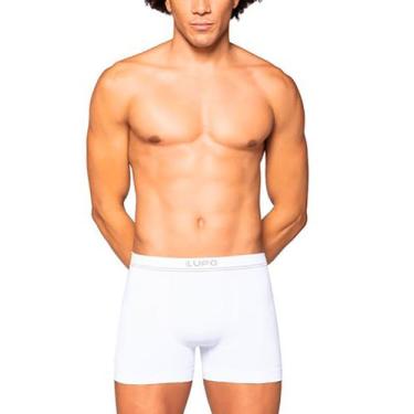 Imagem de Cueca Boxer Lupo 00436-004 Masculina Sem Costura Microfibra T. P/GG, G