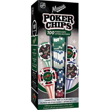 Imagem de MasterPieces Fichas de pôquer Minnesota Wild 100 peças