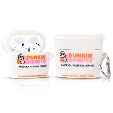 Imagem de Linda capa para AirPods 4ª geração, para AirPods 4 fones de ouvido sem fio, capa de silicone XMBYGY com carregamento de desenho animado à prova de choque, capa protetora para fones de ouvido com