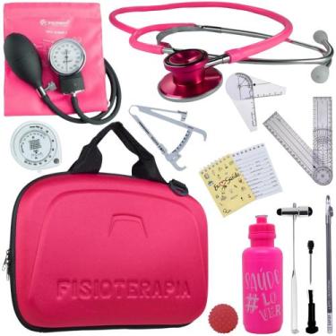 Imagem de Kit Fisioterapia Martelo Buck Goniometro Maleta Mais Vendido - Love Sa