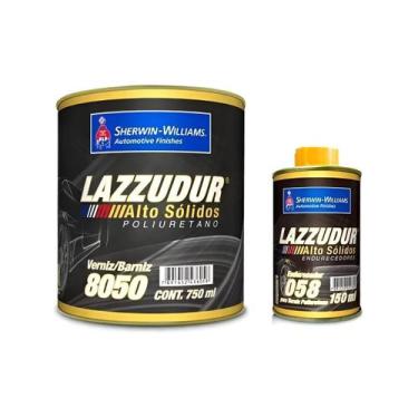 Imagem de Verniz PU 8050 Automotivo A+B Sherwin Williams Lazzuril 900ml
