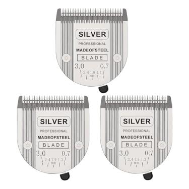 Imagem de Lâminas removíveis ajustáveis 5 em 1 para tosar cães, lâminas de substituição 5 em 1 compatíveis com Wa-hl Clipper Arco, Bravura, Chromado, Creativa, Figura, e Motion Pet, Dog e Horse (pacote com 3)