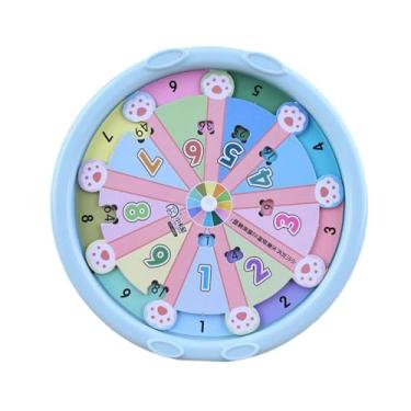 Imagem de Yunhgft Plataforma Giratória de Multiplicação 1-9, Brinquedo Manipulador de Matemática, Roda Giratória para Meninas