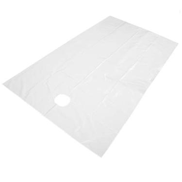 Imagem de Zhjvihx Folhas de Cobertura de Cama de Spa, Folhas Requintadas Impermeáveis ​​de Salão de Beleza para Salões de Beleza para Clubes de Spa para Massagens (Branco)