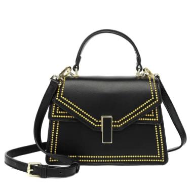 Imagem de Scarleton Bolsa de alça superior - Bolsa feminina de ombro e transversal, H2083, Preto, Small