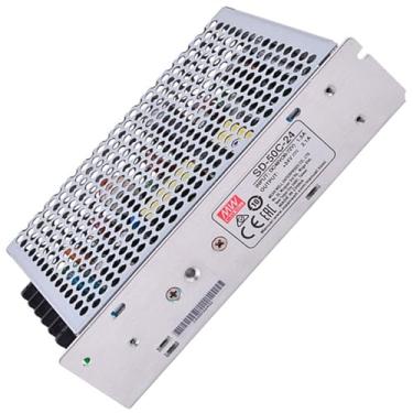 Imagem de Mean Well MW 50W Conversor Dc-Dc De SaíDa úNica 12v Fonte De AlimentaçãO De Bancada Para Computador 24V 2.1A, (SD-50C-24 24V/2.1A/50.4W/Power Converter)