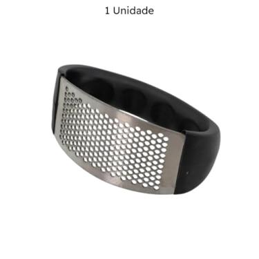 Imagem de Amassador de Alho em Aço Inox com Cabo Plástico (1)