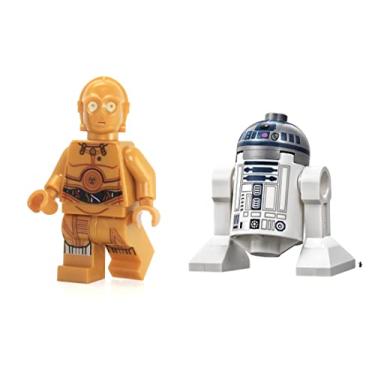 Imagem de LEGO Star Wars Minifigure Droids - C-3PO and R2-D2 (75136)